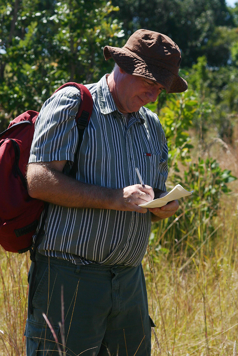 Mark recording at Cleveland Dam
